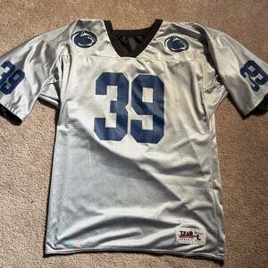 Penn State Nittany Lions Reversible Football Jersey #39 Black Gray PSU LIKENEW
